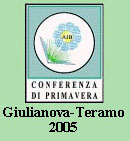 Logo Conferenza di Primavera AIB - Disegno originale: Francesca Cadeddu