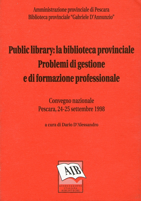 Public library: la biblioteca provinciale