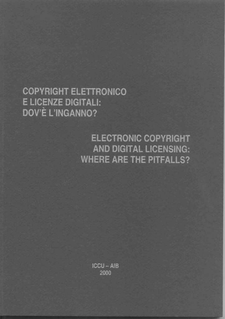 Copyright elettronico e licenze digitali: dov’è l’inganno?