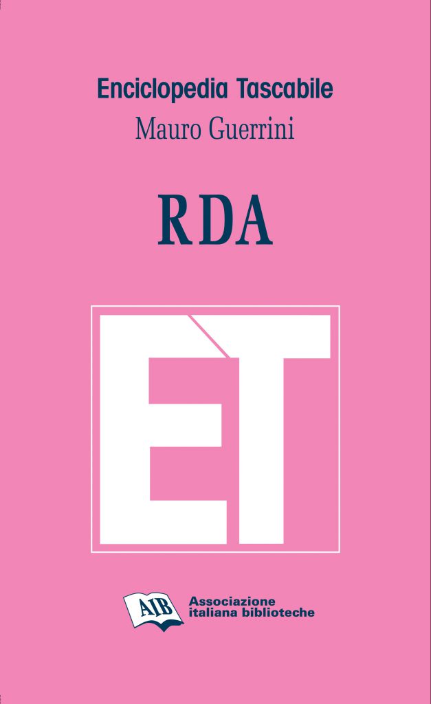 RDA. Resource Description and Access