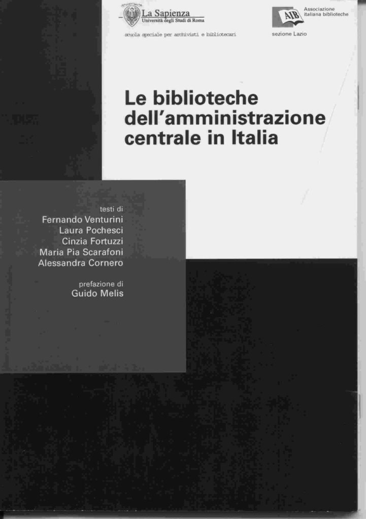 Le biblioteche dell’amministrazione centrale in Italia