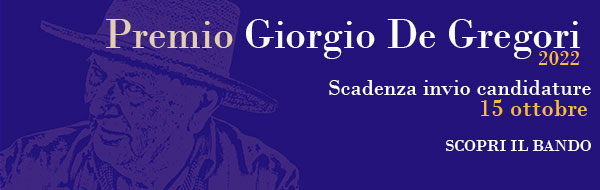 Premio Giorgio De Gregori 2022