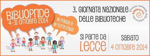 Banner BiblioPride 2014 - 4 ottobre - Lecce