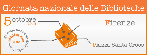 Banner BiblioPride 2013 - 5 ottobre - Firenze Piazza Santa Croce