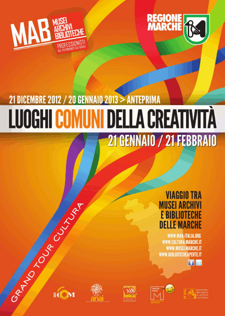 Grand Tour Cultura Marche 2012-2013