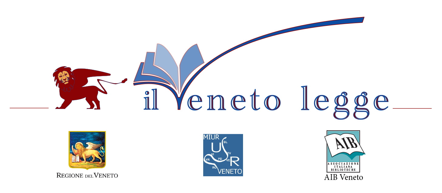 Banner della maratona di lettura "Il Veneto Legge"